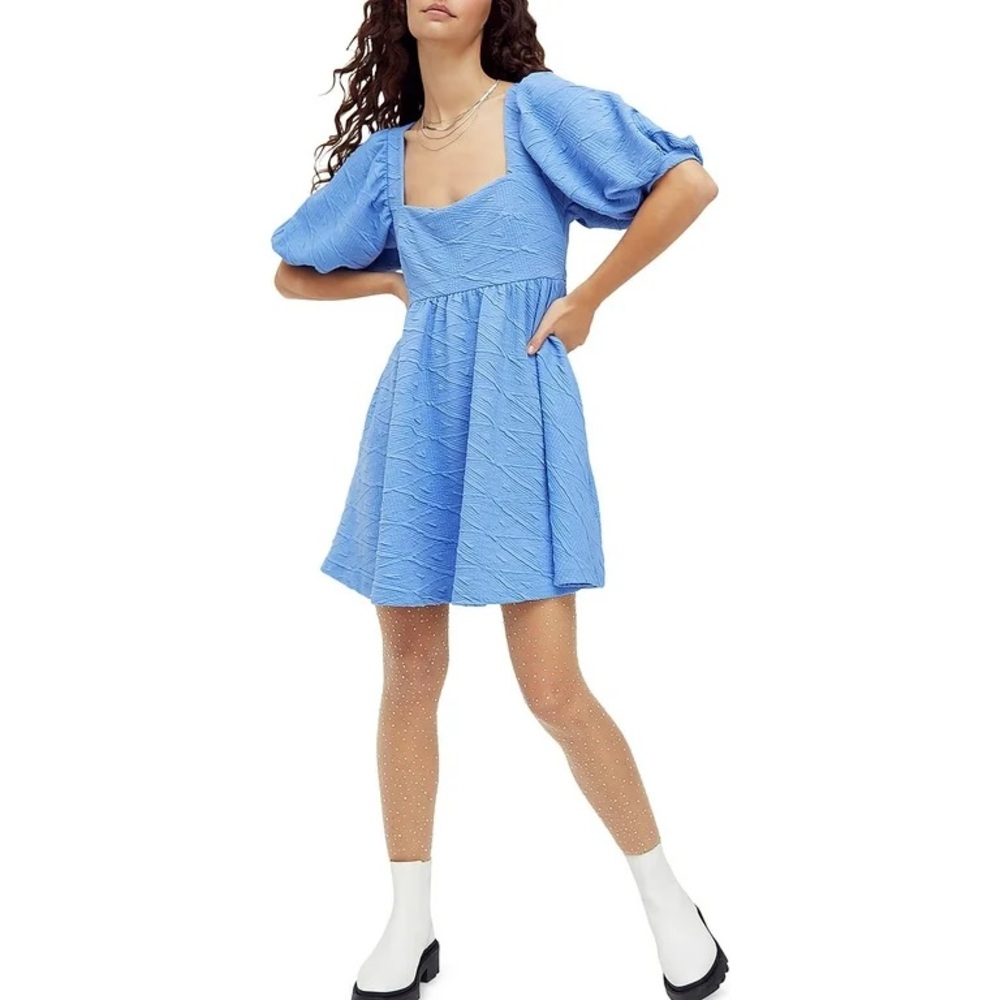 Free People Violet Mini Dress in December Sky